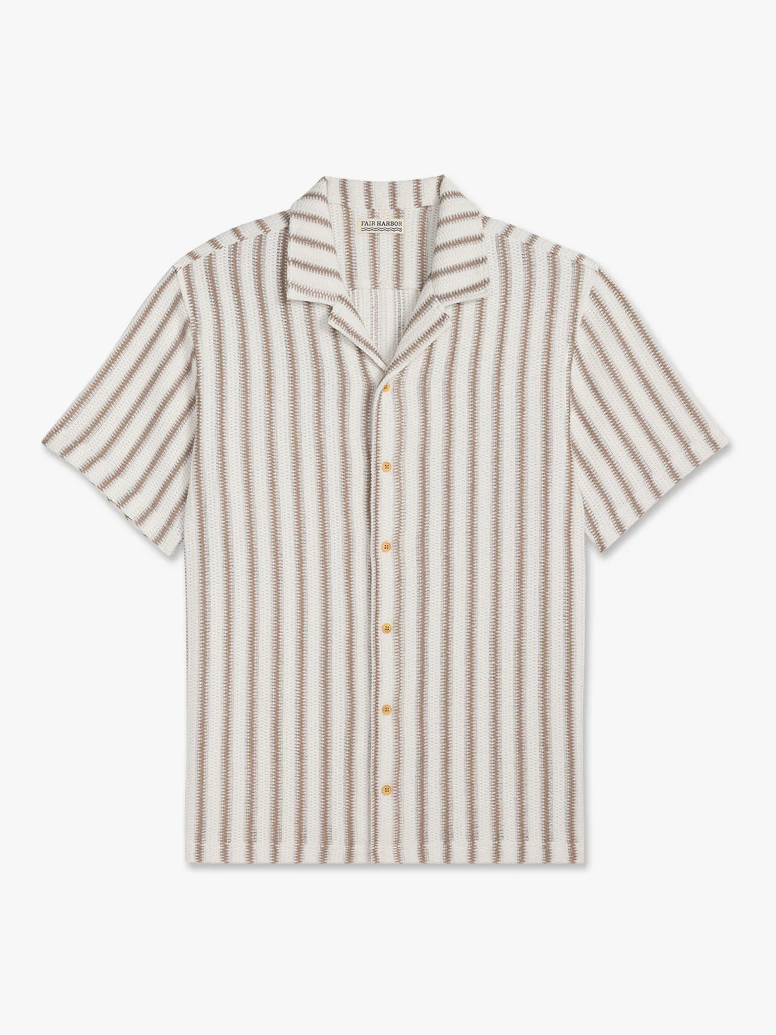 Striped Crochet Shirt