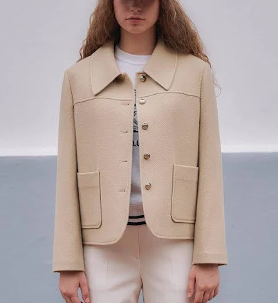 OLIVE DES OLIVE [SAMPLE SALE] Wool Blend Button Jacket_2 Color by W Concept