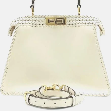 Fendi Women's Peekaboo Leather Handbag