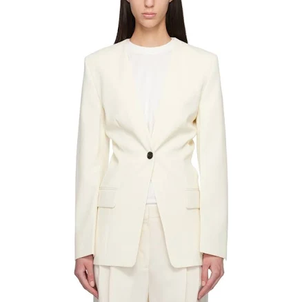TOTEME Off White Slouch Blazer