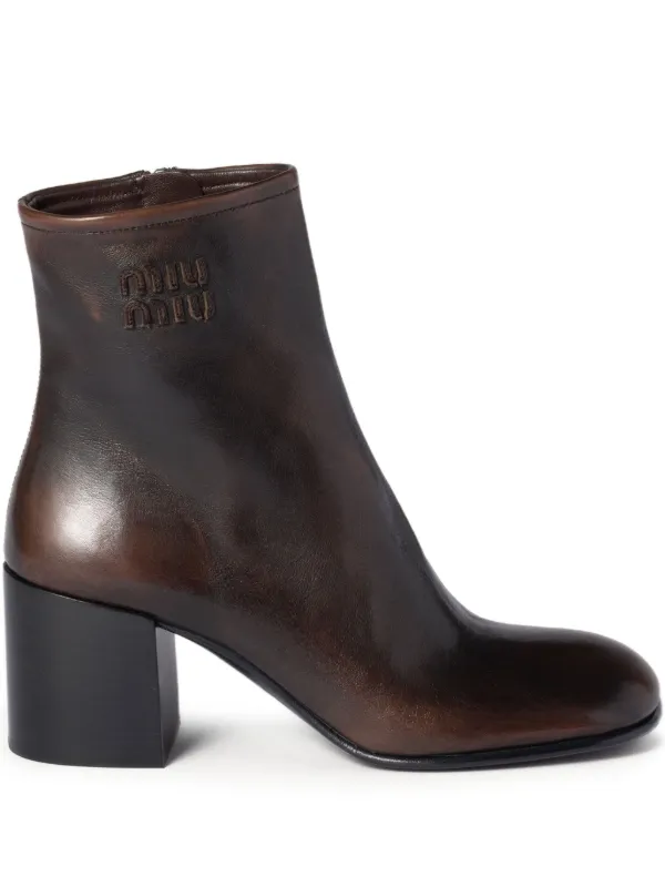 Block-heel Ankle Boots