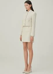 No.25 Skirt - Beige