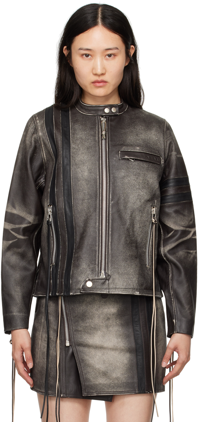 Brown Damon Leather Jacket