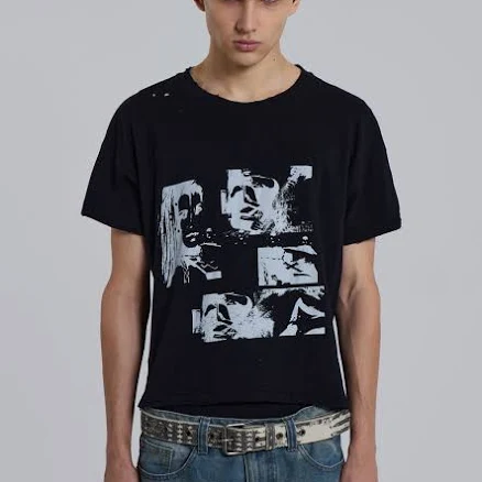 Jaded London Gun Girl Cropped T-Shirt