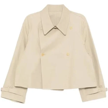 Women's Neutral Raglan-Sleeve Crop Jacket