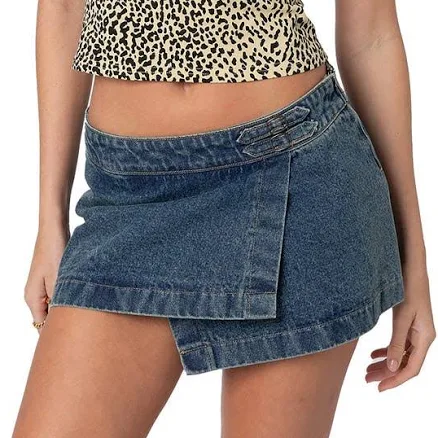 Edikted Women's Leopard Printed Lace Trim Tank Top