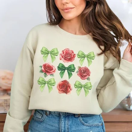 Women's Birth Flower Sweatshirt