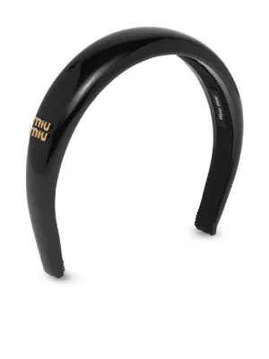 Logo-plaque Hair Band