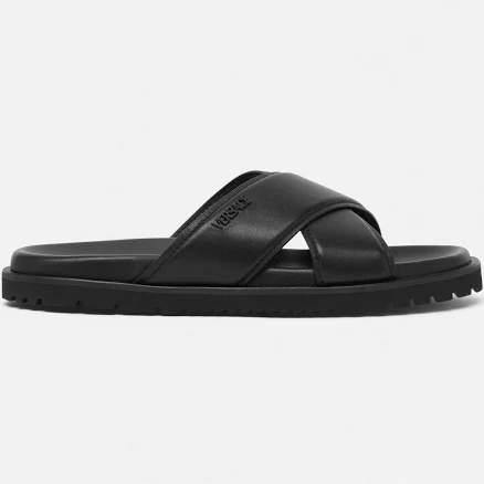 Versace Men's Leather Sandals