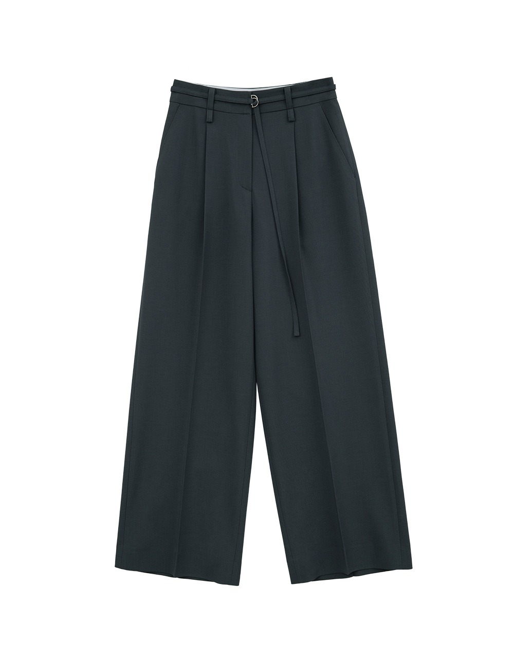 Belted Point Slacks