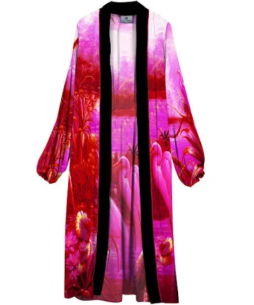 Kyle x Shahida Belted Robe Dress