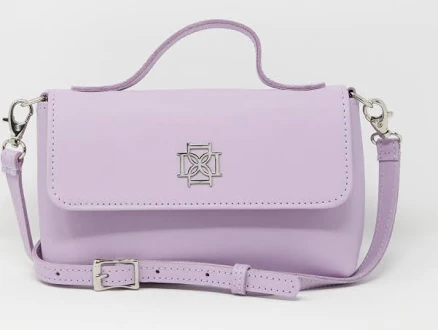 Martini Crocus Petal Crossbody Clutch