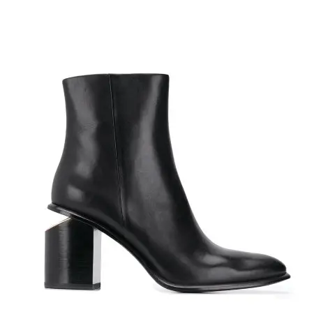 Cut-detail Heel Boots