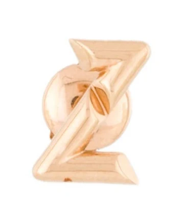 Louis Vuitton 18K LV Volt Upside Down Stud Earring