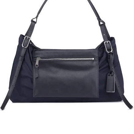 JOY GRYSON Brooklyn Large Shoulder Bag_Navy by W Concept