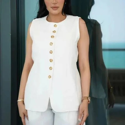 Linen Vest