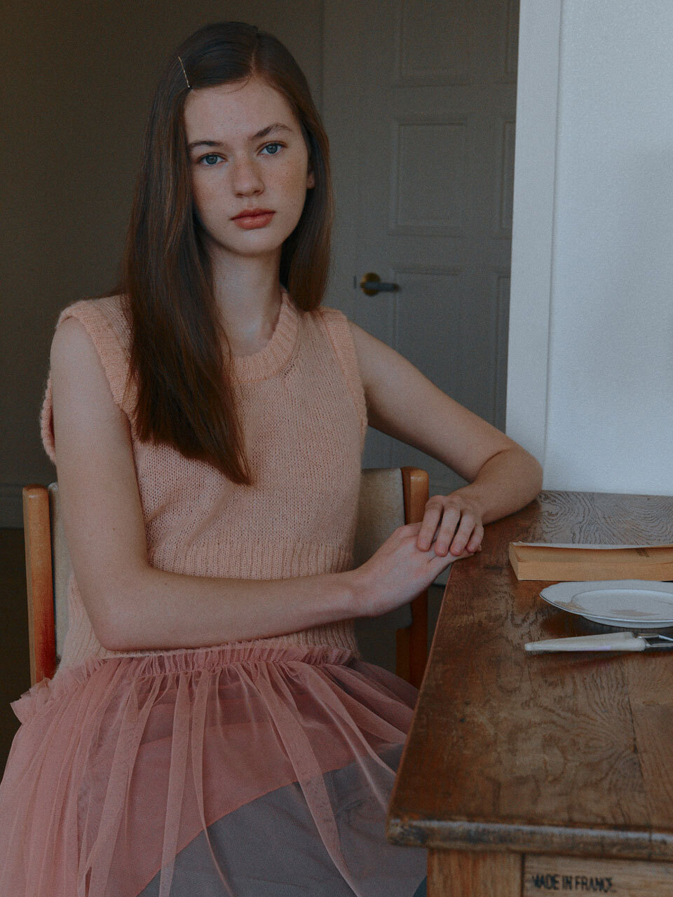 Mohair Knit Vest