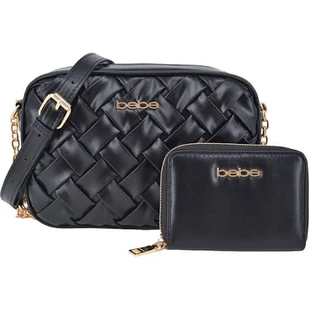 Bebe Women's Luca Camera Crossbody Bag with Wallet