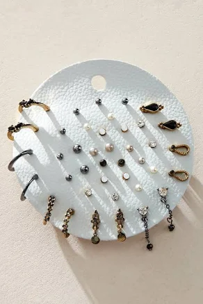 Free People Teeny Tiny Mega Stud Earring Set
