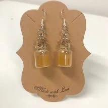 Mini Honey Jar Earrings