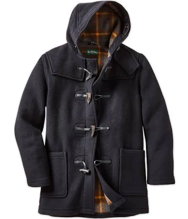 Alcombey Check Duffle Coat