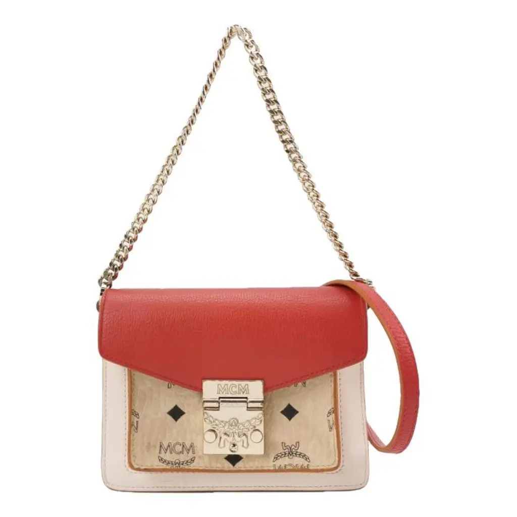 Patricia Shoulder Bag in Color Block Leather