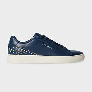 PS Paul Smith Leather Rex Embroidery Trainers