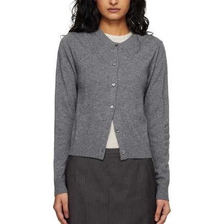Dunst Essential Crewneck Knit Cardigan