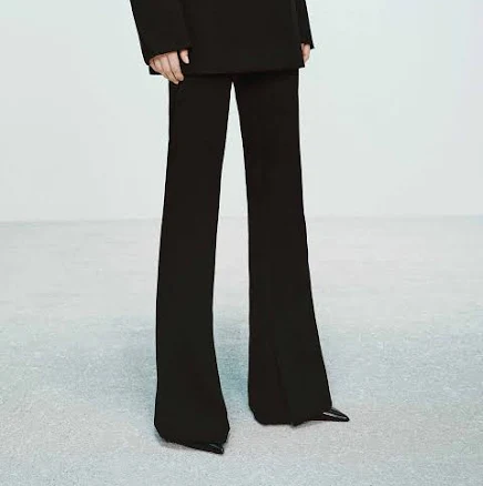 MO&Co. Women's Side Slit Flares