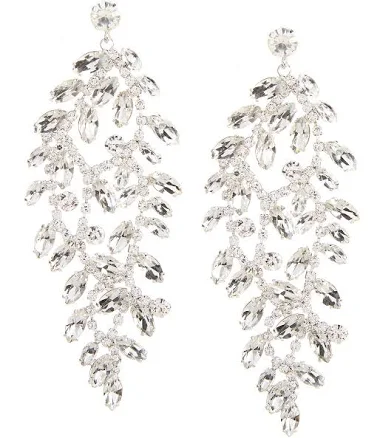 Cezanne Eveline Crystal Chandelier Earrings