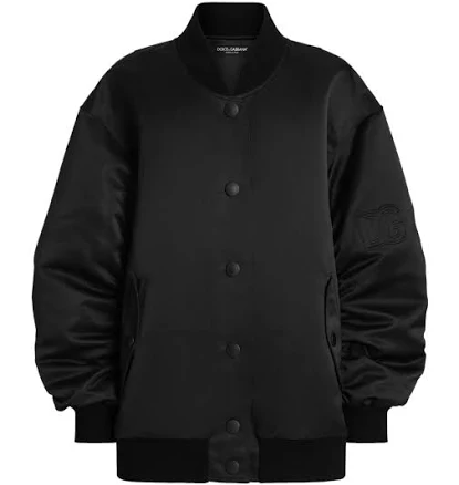 Dolce & Gabbana Embossed Printed Oversized Jacket