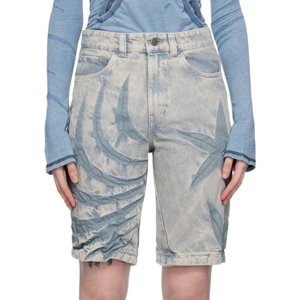 Masha Popova Denim Shorts