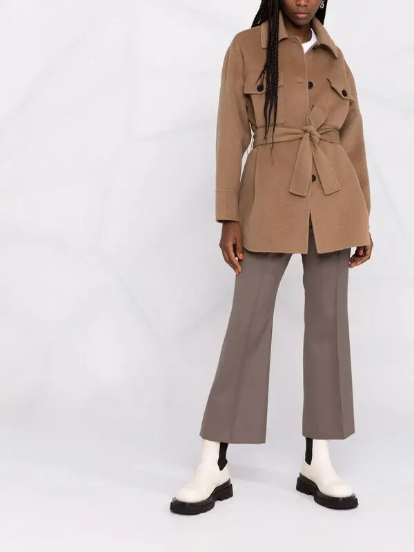 Jenny Belted-waist Coat