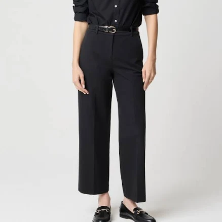 Women's J Crew Factory Remy Wide-Leg Cropped Pant