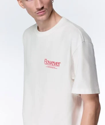 H&M Men's Loose Fit Printed T-shirt