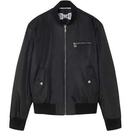 Versace Men's Chains Reversible Bomber Jacket