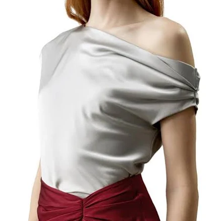 Lilysilk Women's Boat Neck Silk Top
