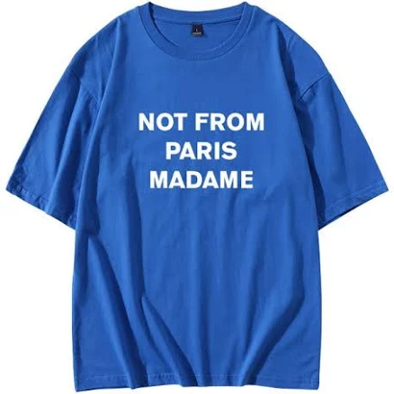 TXT Yeonjun Style Not FROM PARIS MADAME Tshirt
