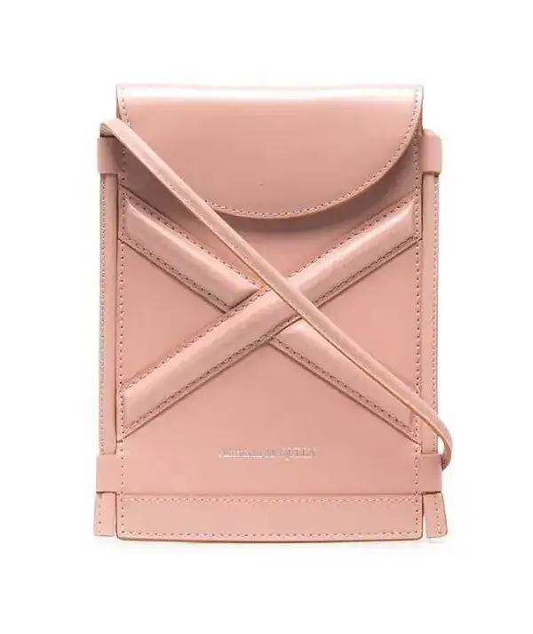 Leather Logo-print Bag