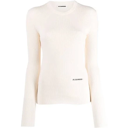 Jil Sander Women's Ribbed-Knit Top