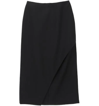 Alexander McQueen High-Waist Slit Detailed Midi Skirt - IT40