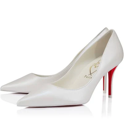 Christian Louboutin Miss Z Pointed-Toe Nappa Leather Pumps