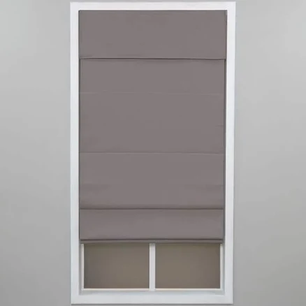Cordless Blackout Energy-Efficient Cotton Roman Shade 72