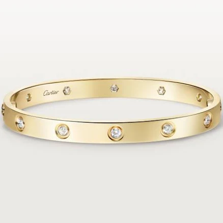 Cartier small Gold And Diamond Women Love bracelet