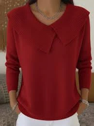 Grace - Soft Collar Sweater