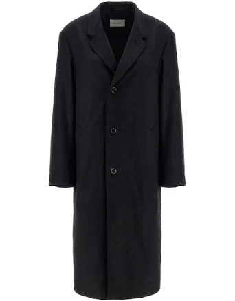 Lemaire Single-Breasted Long-Sleeved Coat - L