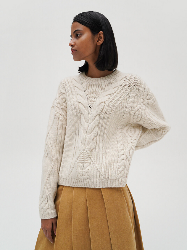 Cashmere Round Knit