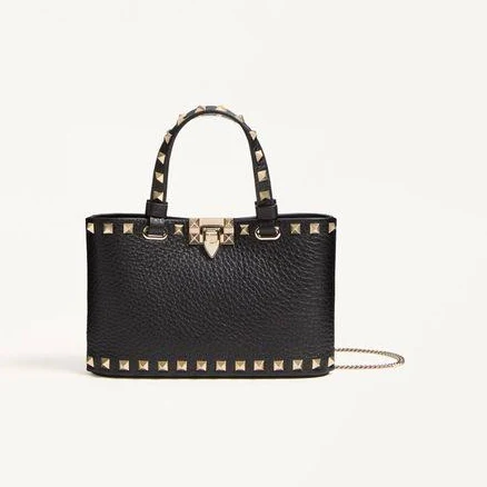 Valentino Garavani Women's Rockstud Mini Calfskin Bag