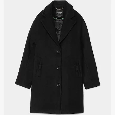 Kate Spade Single Breasted Wool Cocoon Coat