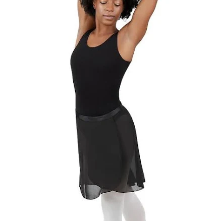 Georgette Long Wrap Skirt
